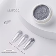 Magic Mirror Nail Powder Chrome Effect Water Ripple Gold Silver Cat Eye