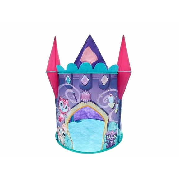 Magic Mixies Castle Play Tent for Girls and Boys, Easy Set-up for Instant Play, Easy to Assemble, Castle Princess Playhouse, 31.5 x 45.28 (DxH)