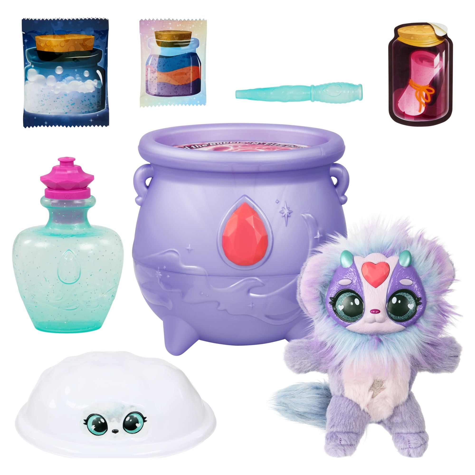 Magic Mixies Color Surprise Magic Purple Cauldron, Colors and Styles May  Vary, Ages 5+