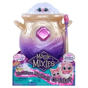Magic Mixies - Magical Misting Cauldron with Interactive Pink Plush Toy - Electronic Pets