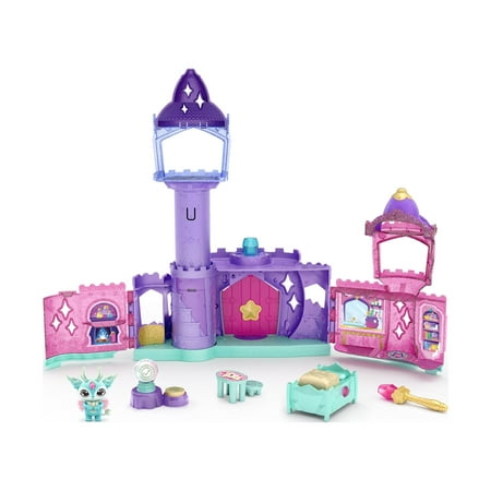 Magic Mixies, Mixlings Magic Purple Castle Playset, Expanding Playset Ages 5+