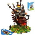 thumbnail image 1 of Magic Mobile Castle Building Blocks Set Moving Moster Toy Japanese Anime Fans House Enthusiasts Fan Birthday Gifts, 1 of 7