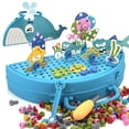 thumbnail image 1 of Magic Montessori Play Toolbox, 211Pieces Marine Theme Screwdriver DIY Building , Educational Construction Building kit for Kids Ages 4 5 6 7 8 9 10 Year Old for Boys and Girls, 1 of 7