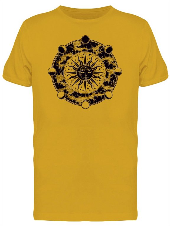 Magic Moon Clouds T-Shirt Men -Image by Shutterstock, Male x-Large