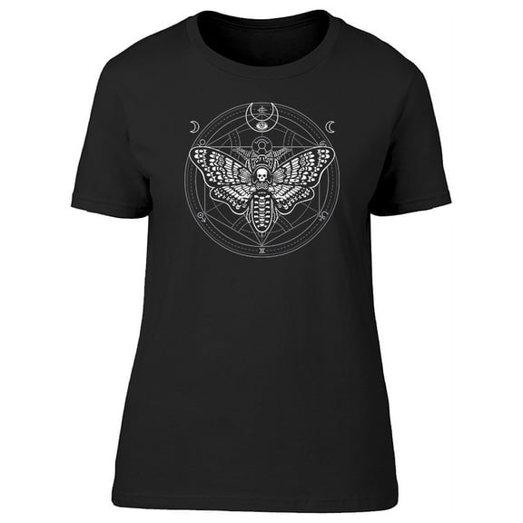 Magic Moth Dead Head T-Shirt Women -Image by Shutterstock, Female Large