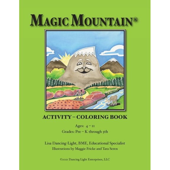 Magic Mountain(R) ACTIVITY - COLORING BOOK, (Paperback)