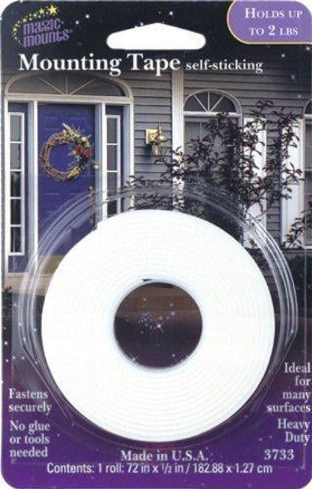 Magic Mounts 1/2' X 72' Mounting Tape (3733)