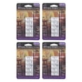 thumbnail image 1 of Magic Mounts All Purpose Bumpers 10 Count Square Self Stick Adhesive Clear, 4-Pack, 1 of 8