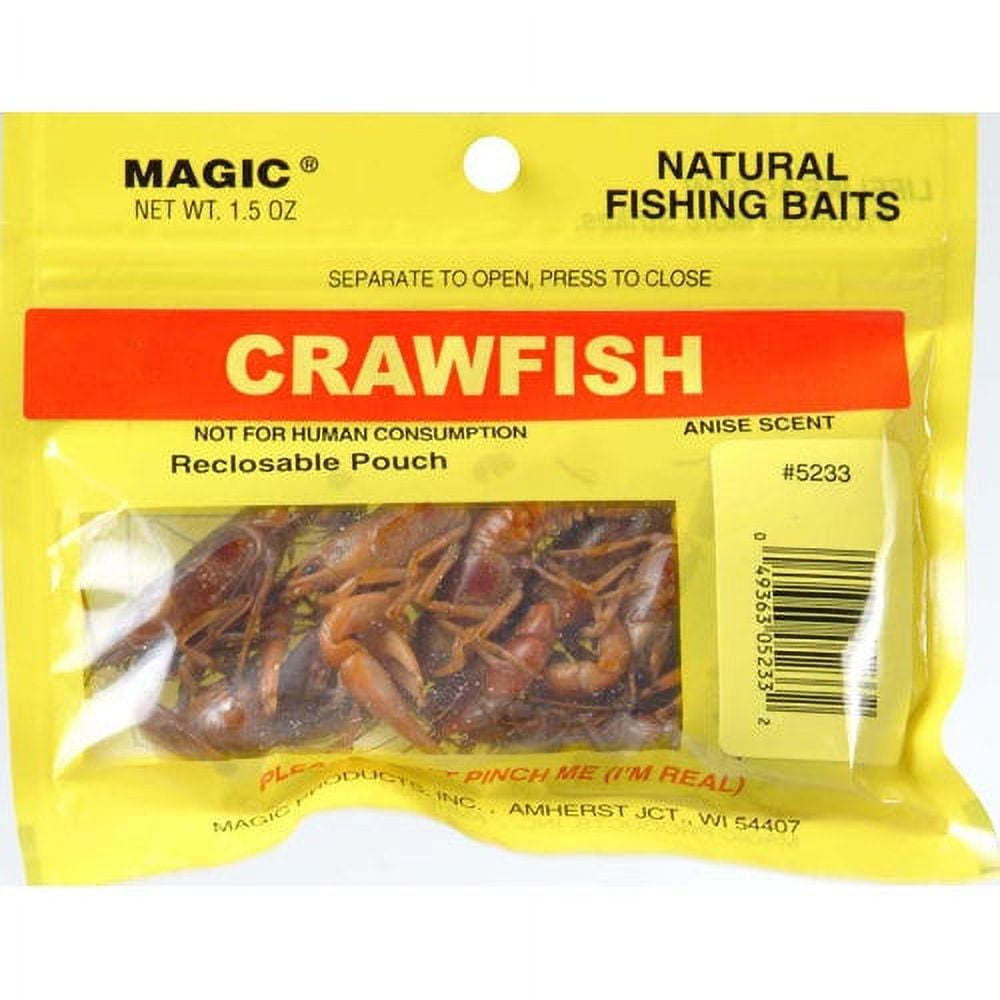 Magic Products Brown Bear Preserved Crawfish Fishing Bait