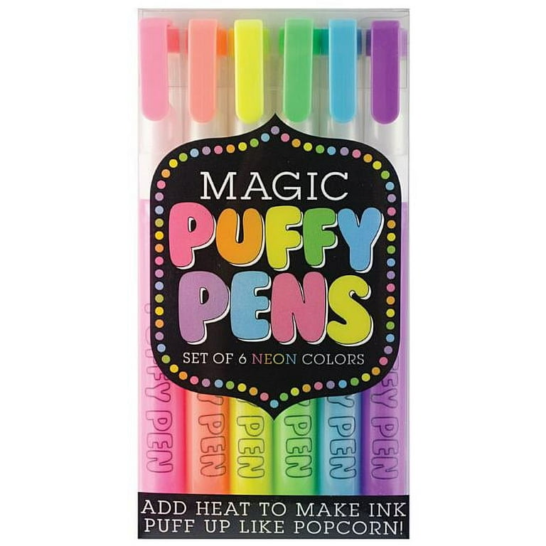 Trying magic PUFFY PENS for the first time! ✏️ #fyp #magicpens