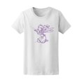 thumbnail image 1 of Magic Outlined Fairy Dust Women T-Shirt - Image by Shutterstock, Female Small, 1 of 2
