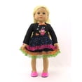 thumbnail image 1 of Magic Owl Dress Halloween Costume Outfit for 18inch Dolls | American Fashion World, 1 of 3