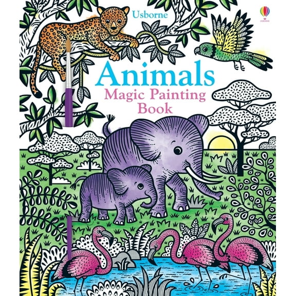 Magic Painting Books Animals Magic Painting Book, (Paperback)