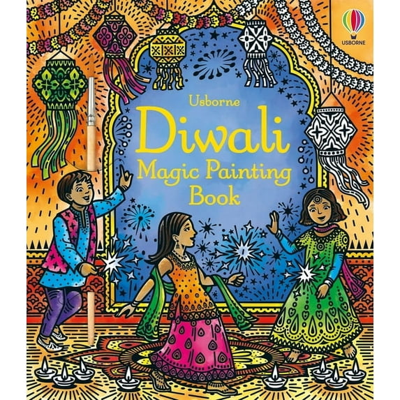 Magic Painting Books Diwali Magic Painting Book, (Paperback)