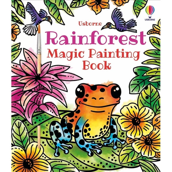 Magic Painting Books Rainforest Magic Painting Book, Book 33, (Paperback)