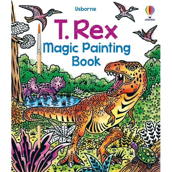 Magic Painting Books T. Rex Magic Painting Book, (Paperback)