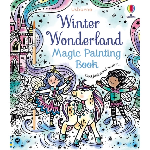 Magic Painting Books Winter Wonderland Magic Painting Book: A Winter and Holiday Book for Kids, (Paperback)