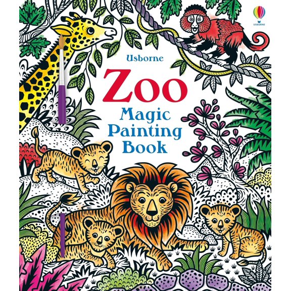Pre-Owned Zoo Magic Painting Book (Paperback) 1805070428 9781805070429