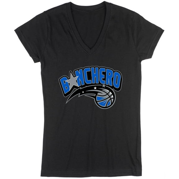 Magic Paolo Banchero Logo LADIES V-NECK T-shirt