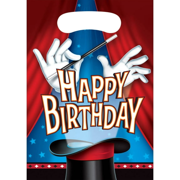 Magic Party Favor Bags, 8 pk