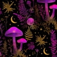 thumbnail image 1 of Magic Peel and Stick Wallpaper Mystical Forest Design Crescent Moons Glowing Wall Mural 23.6in x 9.8ft Self Adhesive Removable Wall Paper Renter Friendly Wallpaper for Kids Bedroom Living Room, 1 of 8