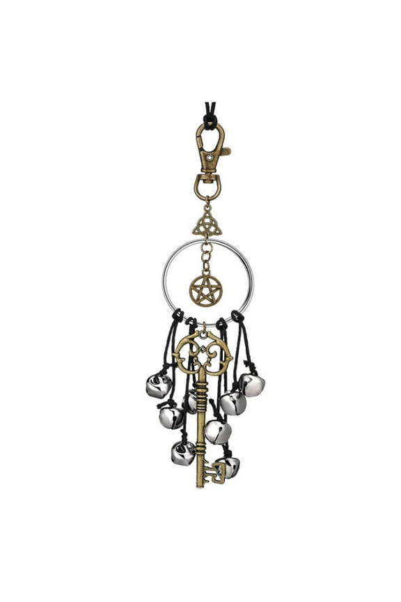 Magic Pentacle Star Charms Pendant Lucky Halloween Wiccan for Key Pendant for Bag Decoration DIY Crafts Jewelry Making