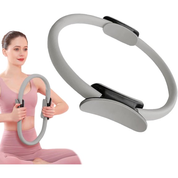 Magic Pilates Ring Fitness Circle for Yoga & Fitness, Durable Foam Handles, Resistance Circle for Toning Arms, Thighs, Legs & Core Strength Training