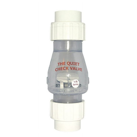 Magic Plastics 1-1/2 in. D Slip PVC Quiet Check Valve