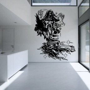 Magic Potion Wizard Decal - 36 Inches