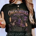 thumbnail image 1 of Magic Practical Apothecary Shirt, Ownes Sister's Apothecary, Magic Practical, Midnight Margaritas Witchy, Practical Magic, 1 of 4