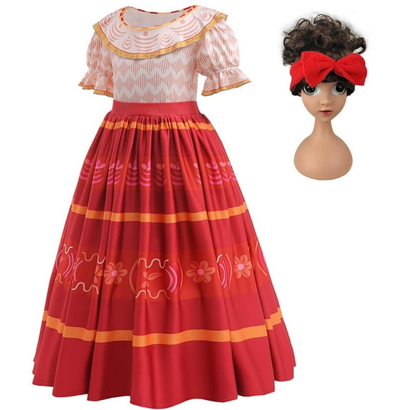 Magic Princess Dress For Girls Dolores Cosplay Party Halloween Outfits 3-10Y