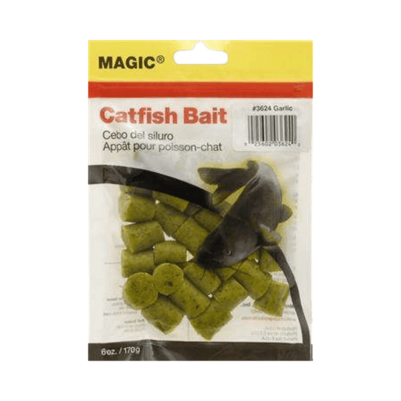 Magic Products Catfish Bait, Green & Garlic, 6 Oz.