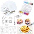 thumbnail image 2 of Magic 3D Foam Texture Painting Kit, Magic Puffy Paint, 3D Drawing Magic Canvas Sponge Puffy Popcorn Drawing Texture Painting Kit Diy Bubble Drawing Pen 2 of 14