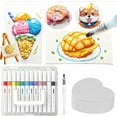 thumbnail image 2 of Magic 3D Foam Texture Painting Kit, Magic Puffy Paint, 3D Drawing Magic Canvas Sponge Puffy Popcorn Drawing Texture Painting Kit Diy Bubble Drawing Pen 2 of 14