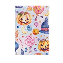 Magic Pumpkin Halloween Candy Garden Flag House Banner 12" x 18" Double Sided Outdoor Yard Decoration