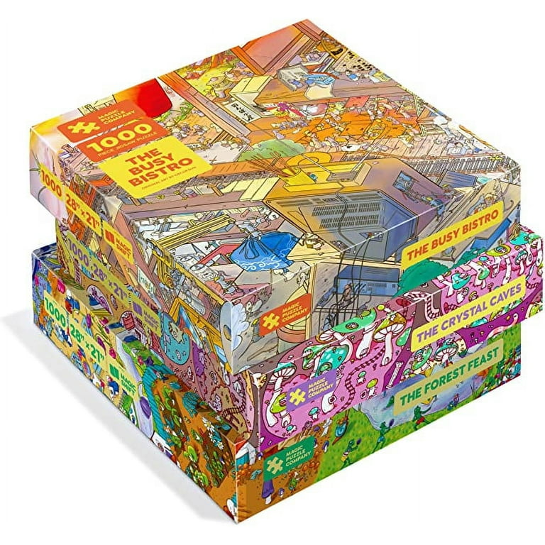 Free Shipping! Magic Puzzles 3 Pack: The Busy Bistro, The