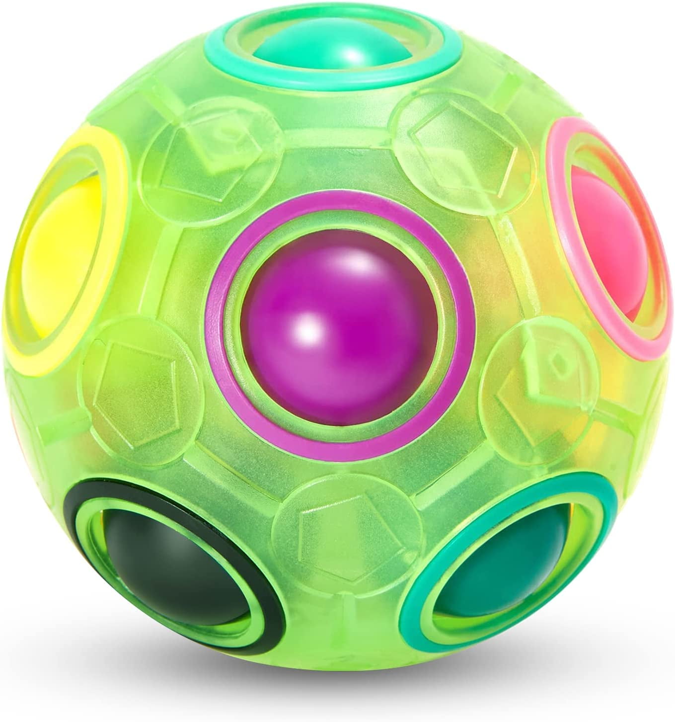 Magic Rainbow Ball Magic Rainbow Ball Cube Fidget Toys Magic Ball