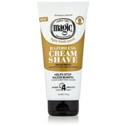 Magic Razorless Cream Shave Bald Head 6 Oz., Pack of 2
