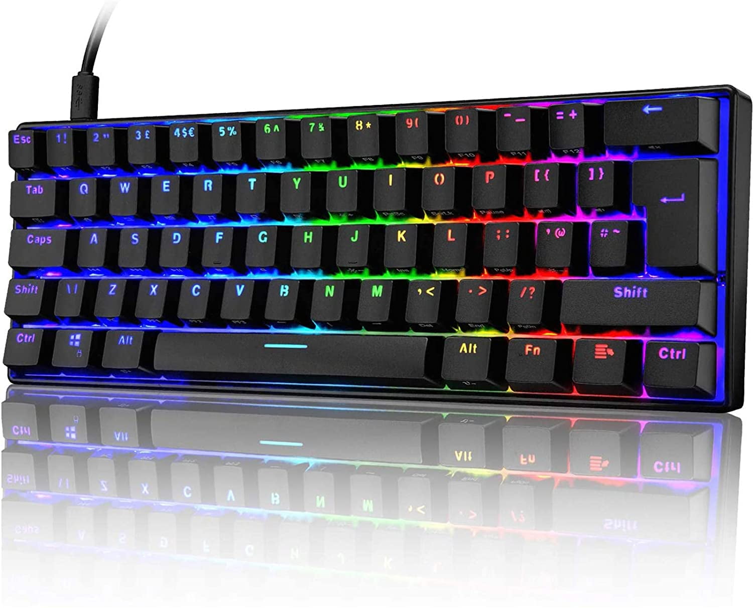 ★MeChan★ Magic-Refiner MK21 RGB Backlight Wired Mechanical Gaming