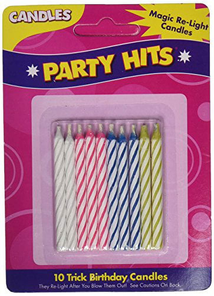 Magic Relighting Birthday Candles(Package May Vary)