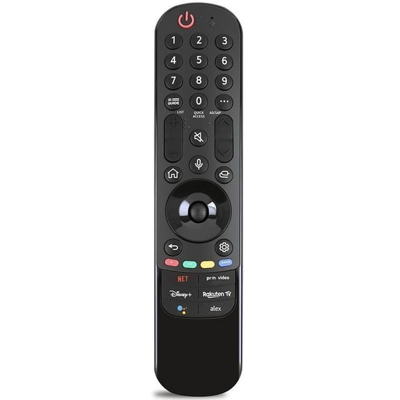 Magic Remote Replacement Compatible with LG Smart TVs, Replaces MR22GA AKB76039901, Voice Remote Control with Pointer, Scroll Wheel and Motion Sensor