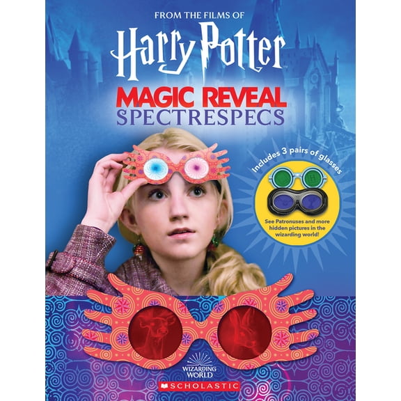 Magic Reveal Spectrespecs: Hidden Pictures in the Wizarding World (Harry Potter), (Hardcover)