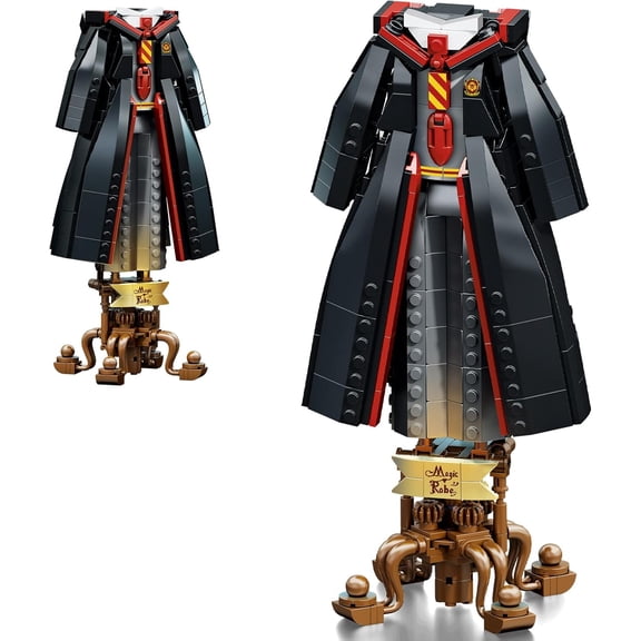 Ylutex Magic Robe Building Block Set, MOC Hary Robe Building Block Model Kit, Creative Home Office Decor Toy (661PCS)