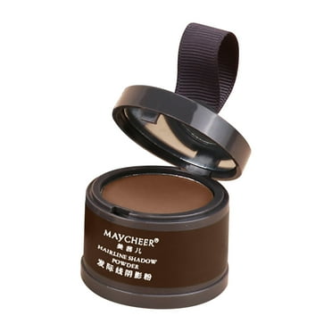 Magic Root Cover Up, Hairline Shadow Powder for Fill in the Forehead Hairline, Hair Line Touch-Up Instant Hair Shading Powder, Hair Color Shadow Cover Gray Hair Root, Hair Touch-Up, Thin Hair Powder