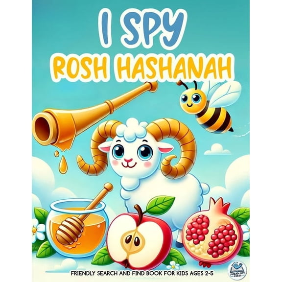Magic of Rosh Hashanah I Spy Rosh Hashanah Book for Kids Ages 2-5: Friendly Search and Find Shofar, Apples, & Honey Hidden in the Picture: A Cu, Book 1, (Paperback)