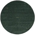 thumbnail image 1 of Magic Rugs Steel Modern Gabbeh Dark Green Round Area Rug, 8' x 8', 1 of 12
