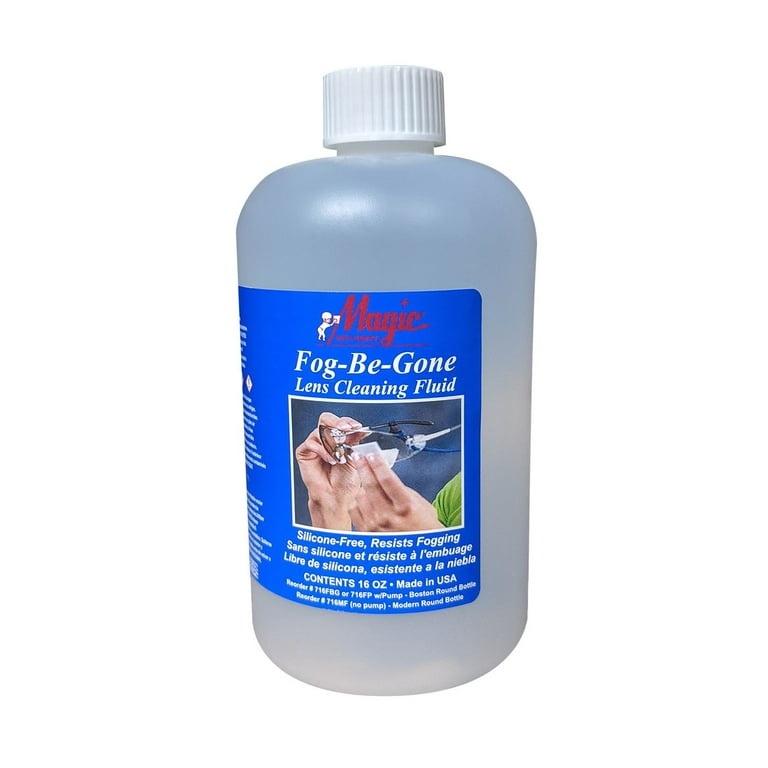 Anti-Fog 6oz Spray for Large Surfaces, Easy to Use Lens Cleaner