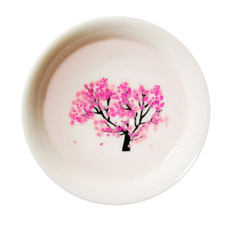 Magic Sakura Cherry Blossom Sake Cup Cold and Hot Temperature Color Change  water drinks tea Cold and Hot Temperature Color Change Sakura Cherry  Blossom Magic Sakura Cherry Blossom Sake Cup Sakura 