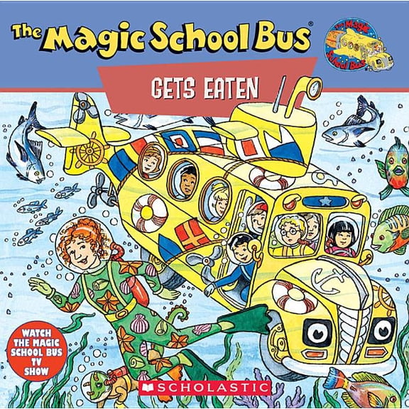 Pre-Owned Magic School Bus Movie Tie-Ins: The Magic School Bus Gets Eaten: A Book about Food Chains : A Book about Food Chains (Paperback)