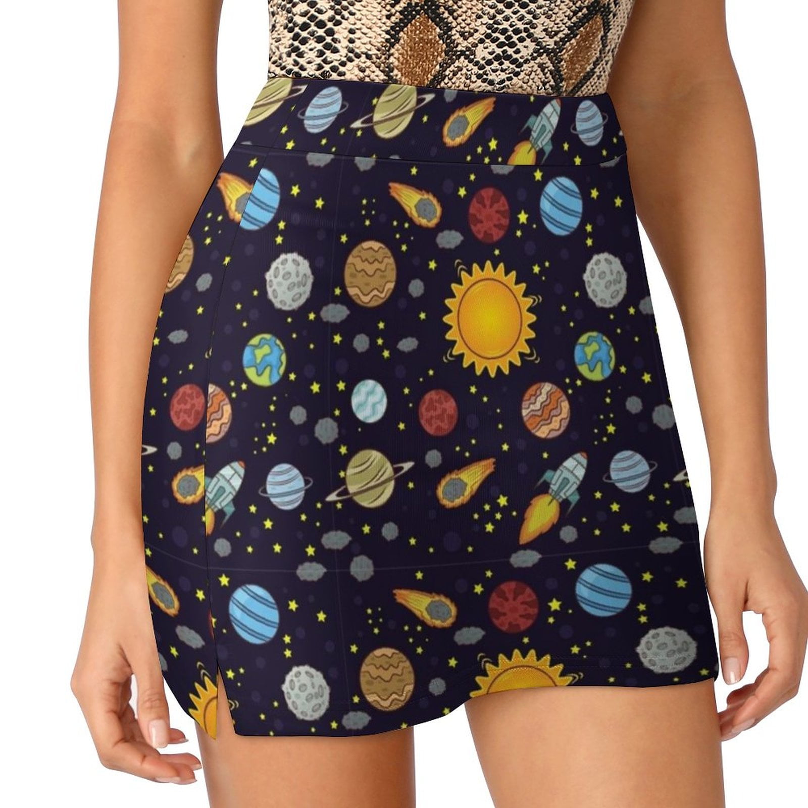 Magic School Bus Solar System-Miss Frizzle Costume Korean Fashion Skirt ...